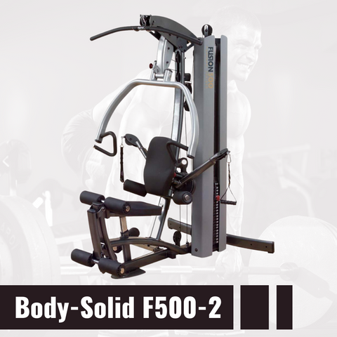Body-Solid Fusion 500 Home Gym with 210-Pound Weight Stack (F500-2)