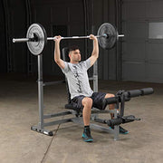 Body-Solid Olympic Bench with Leg Developer (GDIB46L)