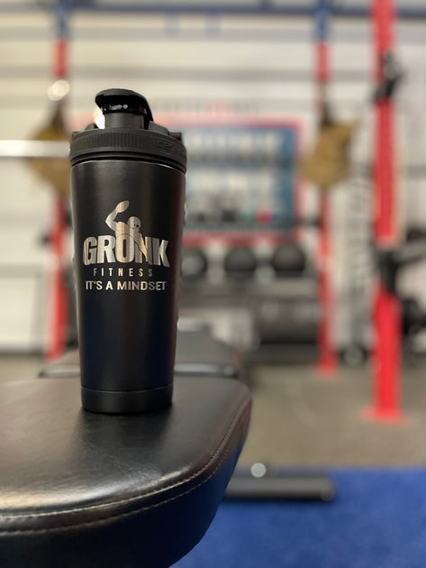 Ice Shaker Gronk Fitness Edition - Black w/Removable Agitator – Gronk  Fitness Products