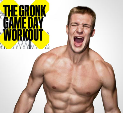 Gronk Fitness Scores A 12-Page Spread In Muscle & Fitness Mag!