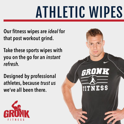 Gronk Athletic Wipes are Now Available!