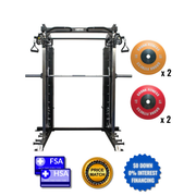 Gronk Fitness All in One w/ 35lb and 55lb Competition Plates