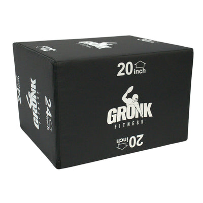 Gronk Fitness Padded Plyo Box - Anti Tilt