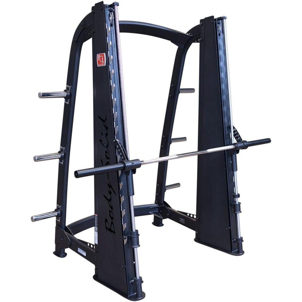 Smith Machine Crunch Fitness Barbell Weight Pro Club Line Counter