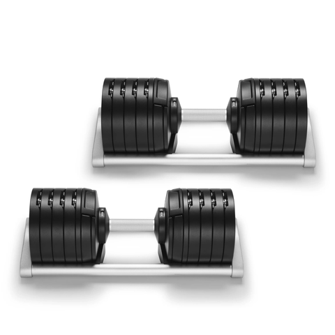 SMRTFT NÜOBELL 100lb Adjustable Dumbbells