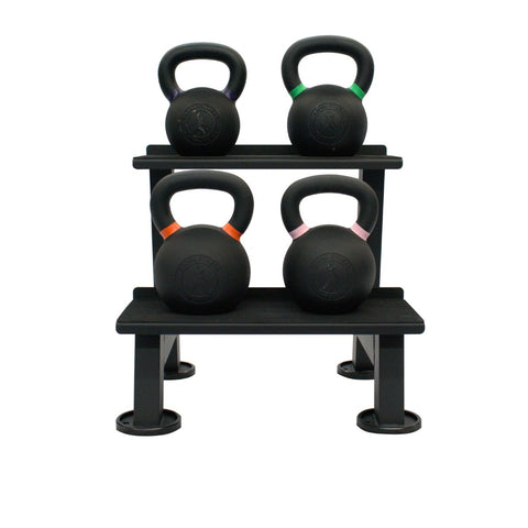 Weight Stand Gronk Fitness Kettlebell Rack 2-Tier – G&G Fitness