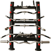 TKO 16 Cable Attachments and Stand for Functional Trainer Cable Machine Gym Equipment