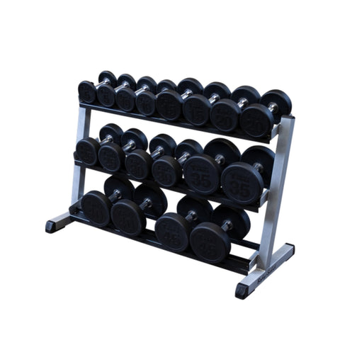 Body-Solid 48" 3-Tier Dumbbell Rack GDR48