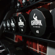 Gronk Fitness 12 Sided Urethane Dumbbells