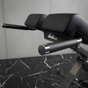 Gronk Fitness 45° Hyperextension Bench | Adjustable Roman Chair for Back & Core Workouts