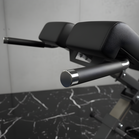 Gronk Fitness 45° Hyperextension Bench | Adjustable Roman Chair for Back & Core Workouts