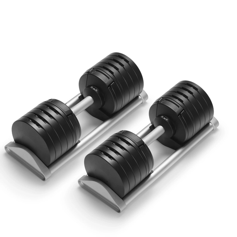 SMRTFT NÜOBELL 100lb Adjustable Dumbbells