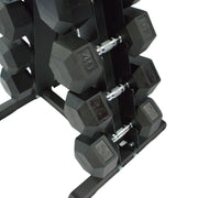 Gronk Fitness Dumbbell Set With 6-Tier Vertical Rack