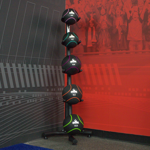 Gronk Fitness Medicine Ball Rack (Fits 5-Balls)