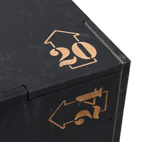 XM FITNESS Limited Edition Wood Plyo Box