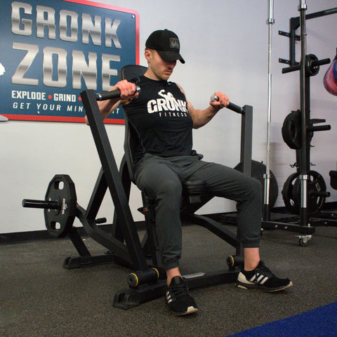 Gronk Fitness Seated Chest Press - Plate Loaded