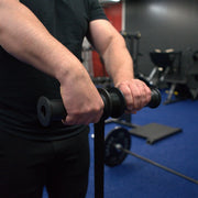 Gronk Fitness Wrist Roller w/ Thick Grip