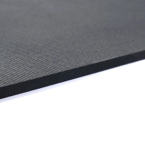 4x6 3/8" Trued Black Mat