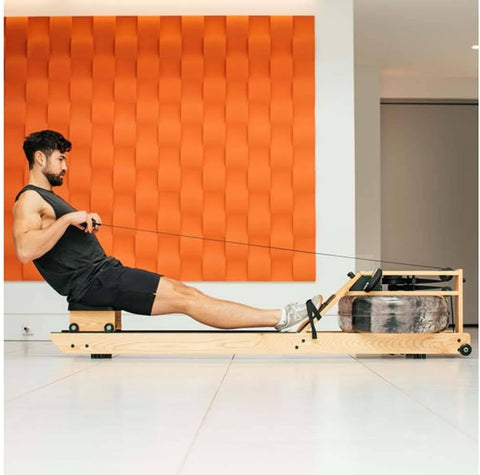 WaterRower Lite Oak Rowing Machine with S4 Monitor
