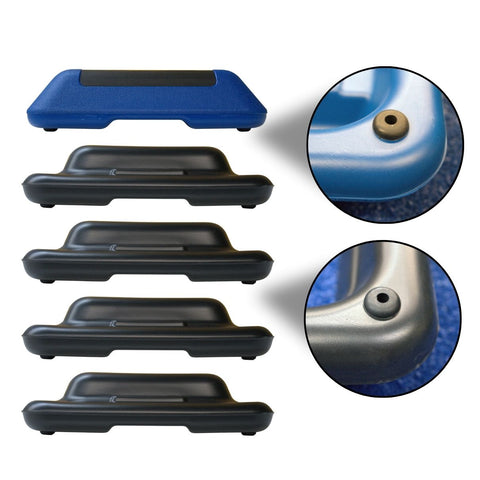 Single Step Aerobic Stepper Set - Blue