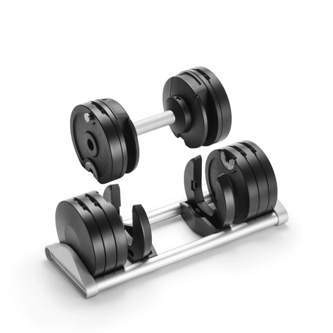 SMRTFT NÜOBELL 100lb Adjustable Dumbbells