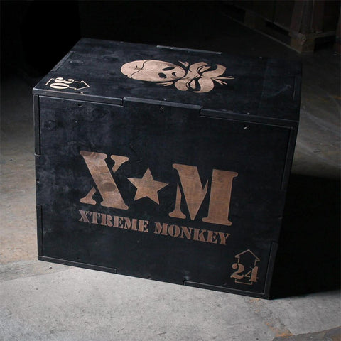 XM FITNESS Limited Edition Wood Plyo Box