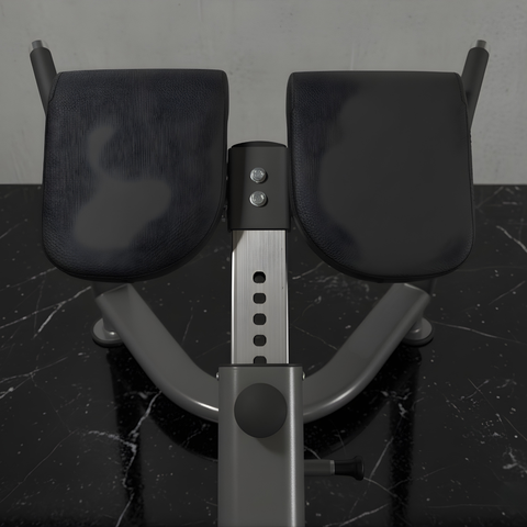 Gronk Fitness 45° Hyperextension Bench | Adjustable Roman Chair for Back & Core Workouts