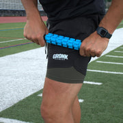 Gronk Fitness Agility Training Set | 12FT Speed Ladder, 4 Cones, Jump Rope, Massage Stick & Mini Loop Bands