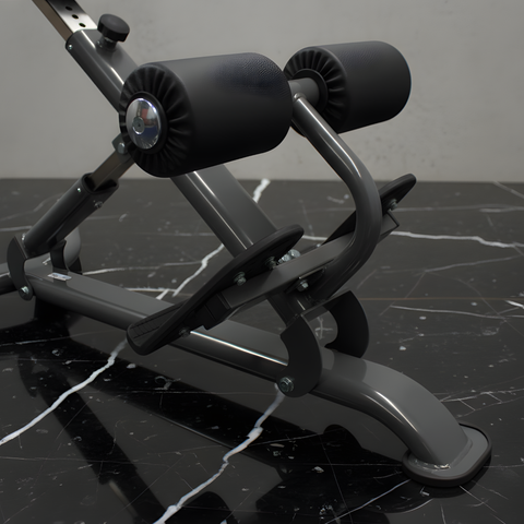 Gronk Fitness 45° Hyperextension Bench | Adjustable Roman Chair for Back & Core Workouts