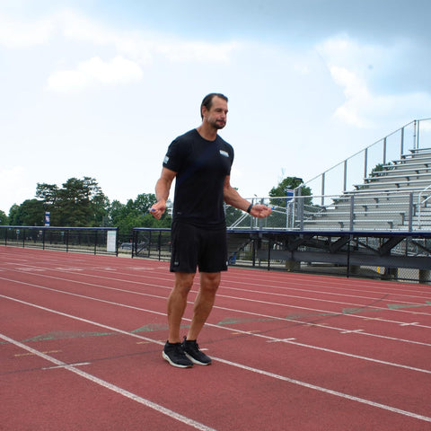 Gronk Fitness Agility Training Set | 12FT Speed Ladder, 4 Cones, Jump Rope, Massage Stick & Mini Loop Bands