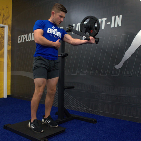 Gronk Fitness Standing Lateral Raise - Plate Loaded - 50% OFF