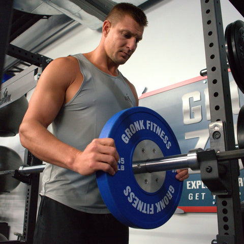 Gronk Fitness Competition Bumper Plate