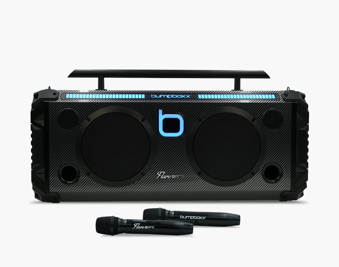 スピーカー・ウーファー Cookies Bumpboxx Flare8 Limited Edition Bumpboxx Flare8 Bluetooth Boombox Speaker with Microphone