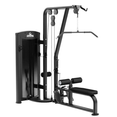 Gronk Fitness Selectorized Dual Lat Pulldown & Low Row