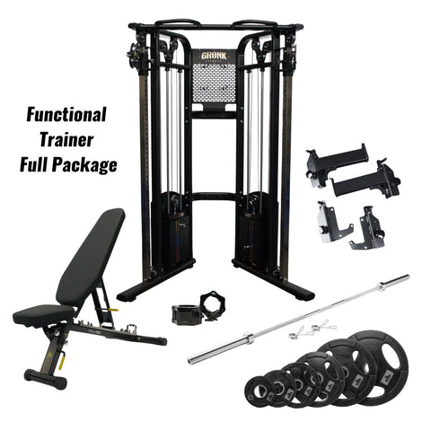 Gronk Fitness Functional Trainer Power Package
