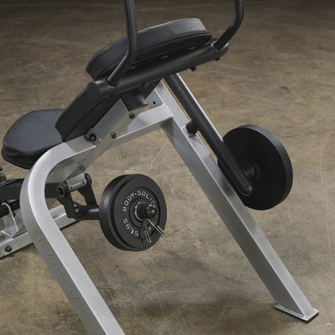 BODY-SOLID SEMI-RECUMBENT AB BENCH - USED