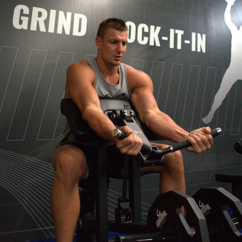 Gronk Fitness Bicep Curl - Plate Loaded