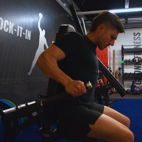Gronk Fitness Bicep / Tricep Machine - Plate Loaded
