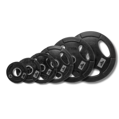 Gronk Fitness Premium Olympic Plate -Virgin Rubber Grip
