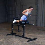 Body-Solid Glute and Ham Machine, Black Finish