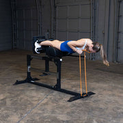 Body-Solid Glute and Ham Machine, Black Finish