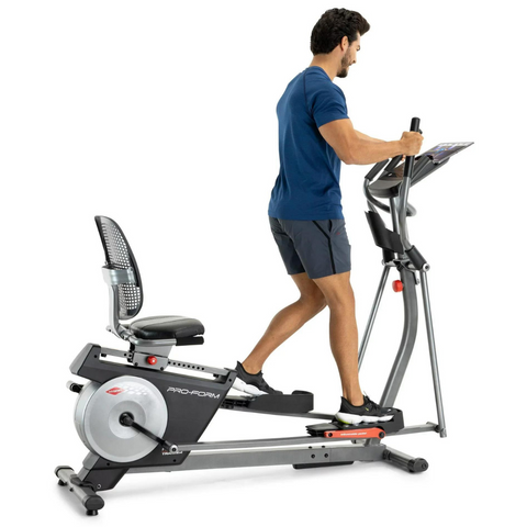 ProForm - Hybrid Trainer 2-in-1 Elliptical & Recumbent Bike