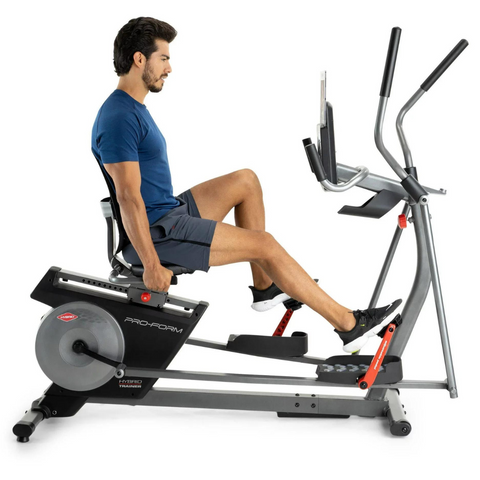 ProForm - Hybrid Trainer 2-in-1 Elliptical & Recumbent Bike