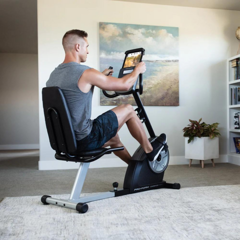 Proform recumbent exercise bike on sale