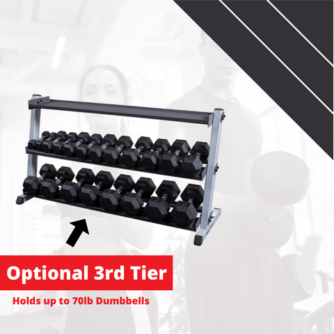 Body-Solid Dumbbell Weight Storage Rack - GDR60