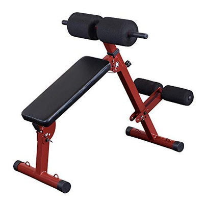 Body-Solid Best Fitness Ab Board and Hyperextension Bench