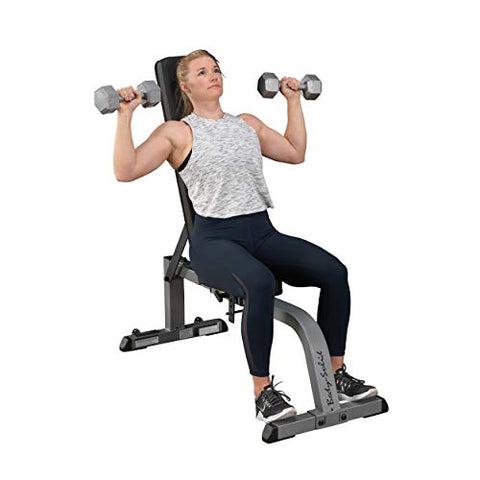 Body-Solid GFI21 Adjustable 600 lbs. Capacity Flat Incline Weight Bench