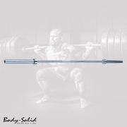 Body-Solid Olympic Bar, 7-Foot Straight Barbell, 2 Colors - OB86B