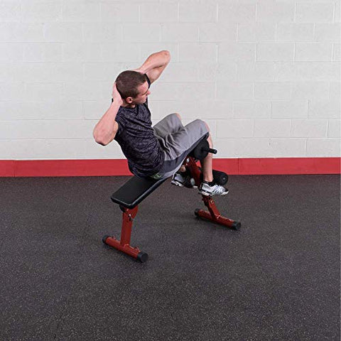 Body-Solid Best Fitness Ab Board and Hyperextension Bench