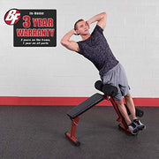 Body-Solid Best Fitness Ab Board and Hyperextension Bench